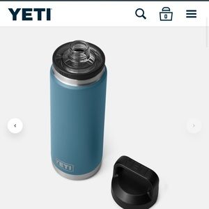 Yeti rambler with chug cap